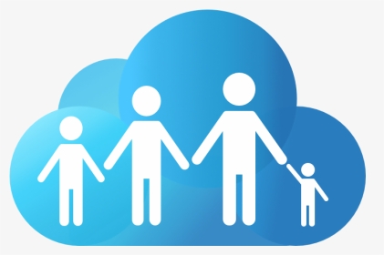 Family Share Logo - Icloud Family Sharing Icon, HD Png Download, Transparent PNG