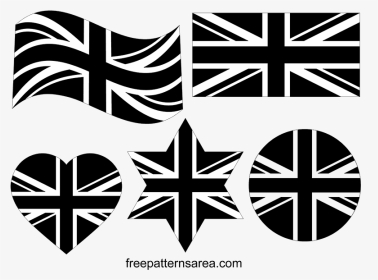Union Jack United Kingdom Flag Vector Images Patternsarea - Uk And Iceland Flag, HD Png Download, Transparent PNG