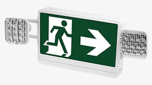 Running Man Led Exit Sign & Emergency Combo - Fire Exit Signs, HD Png Download, Transparent PNG