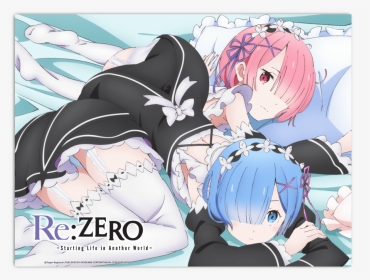 Rem Re Zero Poster, HD Png Download, Transparent PNG