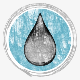 Stylized Illustration Of A Water Drop - Drop, HD Png Download, Transparent PNG