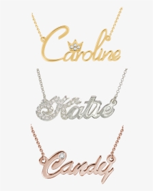 Silver Name Chains Png, Transparent Png, Transparent PNG