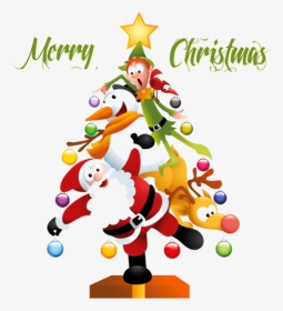 Christmas Tree Merry Christmas Png Pngbg - Clip Art Christmas Images Free, Transparent Png, Transparent PNG