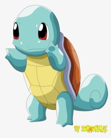 Squirtle By Krizell - Como Dibujar A Squirtle, HD Png Download, Transparent PNG