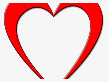 Heart Clipart Clipart Out Line - Heart, HD Png Download, Transparent PNG