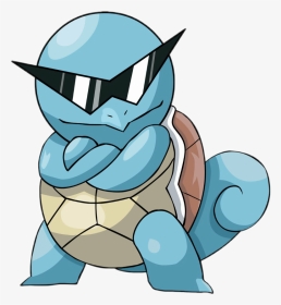 #squirtle #pokemon - Pokemon Squirtle With Glasses, HD Png Download, Transparent PNG