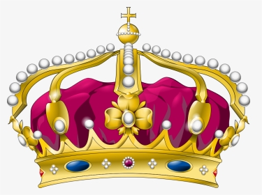 Royal Crown Curved - Queen Crown No Background, HD Png Download, Transparent PNG