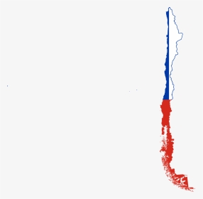 Chile Flag In Map, HD Png Download, Transparent PNG