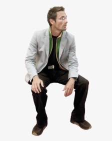 Person Sitting For Photoshop, HD Png Download, Transparent PNG