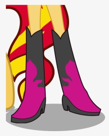 Sunset Shimmer S Boots, HD Png Download, Transparent PNG