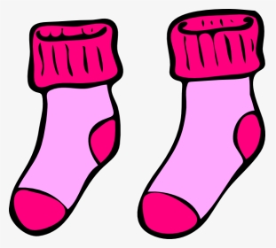Socks And Shoes Clipart - Socks Clipart, HD Png Download, Transparent PNG