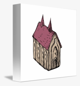 Medieval Church By Aloysius - Castle, HD Png Download, Transparent PNG