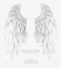 Realistic Angel Wings Drawing, HD Png Download, Transparent PNG