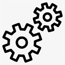 Cogs - Thinking Clipart Transparent Background, HD Png Download, Transparent PNG