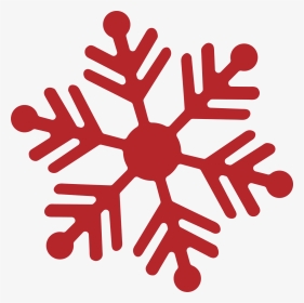 Cb Christmas Snowflake - Red Snowflake Svg Transparent, HD Png Download, Transparent PNG