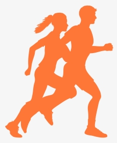 Transparent Running Silhouette Clipart, HD Png Download, Transparent PNG