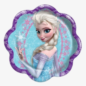 Plato Chico Elsa Frozen - Elsa Frozen, HD Png Download, Transparent PNG
