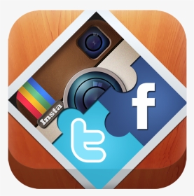 Social Media App Icons - Graphic Design, HD Png Download, Transparent PNG