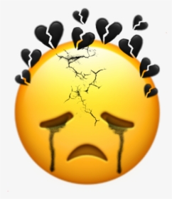 Broken Heart Emoji PNG Images, Transparent Broken Heart Emoji Image Download - PNGitem