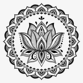 Lostus Flower* Tattoo Vector Artwork Floral, Lotus - Lotus Flower Tattoo Png, Transparent Png, Transparent PNG