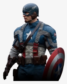 Captain America The First Avenger - Chris Evans Captain America The First Avenger Costume, HD Png Download, Transparent PNG