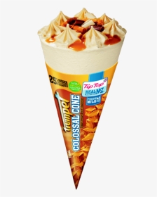 Cone Colossal Cone Butterscotch Caramel Crunch2 X 1340 - Colossal Trumpet, HD Png Download, Transparent PNG