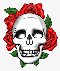 Skulls And Roses Clipart, HD Png Download, Transparent PNG