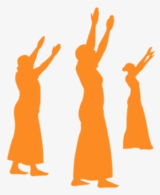 Worship Dance Silhouette Clip Art, HD Png Download, Transparent PNG