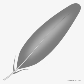 Transparent Feather Clipart Black And White - Bulu Png, Png Download, Transparent PNG