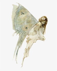 #fairy - Sketch Brian Froud Fairy, HD Png Download, Transparent PNG