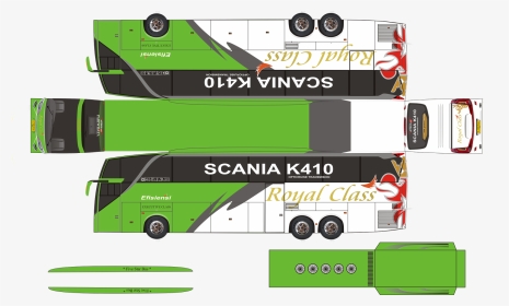 Scania Touring Model Paper, HD Png Download, Transparent PNG