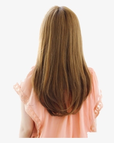 Hairstyle Long Hair - Transparent Png Girl Back Hair, Png Download ,  Transparent Png Image - PNGitem