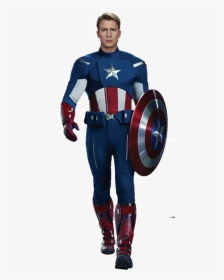 Captain America Avengers Costume, HD Png Download, Transparent PNG