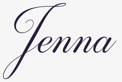 Name Jenna In Calligraphy, HD Png Download, Transparent PNG