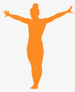 Silhouettes Of Gymnastics, HD Png Download, Transparent PNG