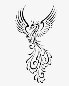 Pin By Danielle Mom - Phoenix Tattoo Design, HD Png Download, Transparent PNG