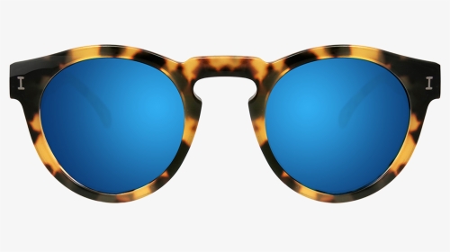 Transparent Sunglass Clipart - Tortoise Glasses Blue Lens, HD Png Download, Transparent PNG