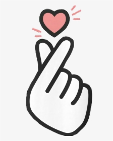 #kpop #korea #cute #heart #coracao #corazon #cute #love - Bts Drawing Easy Logo, HD Png Download, Transparent PNG