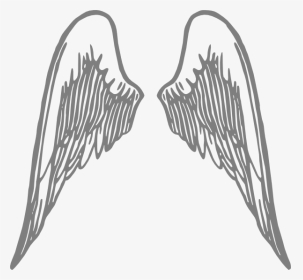 White Angel Wing Cartoon Png, Transparent Png, Transparent PNG