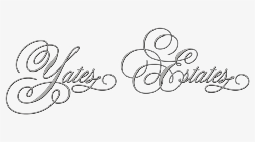 Yates Estates - Calligraphy, HD Png Download, Transparent PNG