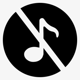 Music Off - Music Off Icon, HD Png Download, Transparent PNG