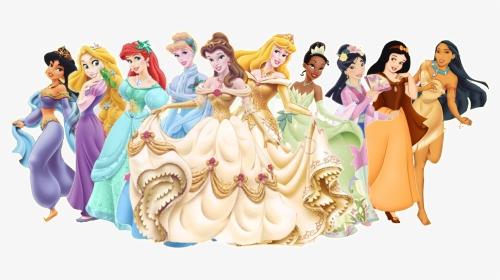 Disney Princess Lineup - Disney Princess, HD Png Download, Transparent PNG