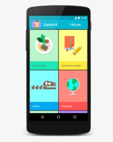 Android Quiz App Material Design, HD Png Download, Transparent PNG