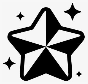 Xmas Star Decoration Wink Blink - X Mas Star Icon, HD Png Download, Transparent PNG