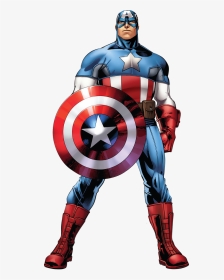 Chris Bentivegna - Captain America Marvel Cartoon, HD Png Download, Transparent PNG