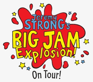 Jam Explosion Logo - Jeremy Strong Books, HD Png Download, Transparent PNG