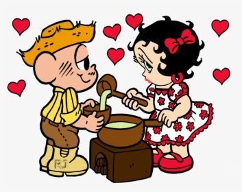 Young Lovers Gifs, Comic Book, Betty Boop, Evangelie, - Boa Noite Festa Junina, HD Png Download, Transparent PNG