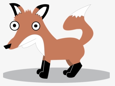 Fox Vector Animal Illustration Cartoon - Cartoon, HD Png Download, Transparent PNG