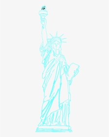 The Statue Of Liberty Transpalent Sticker - Illustration, HD Png Download, Transparent PNG