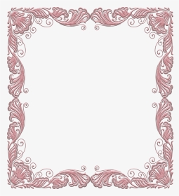 Картинки Рамки Красивые Для Текста - Pink Christmas Frame Transparent, HD Png Download, Transparent PNG